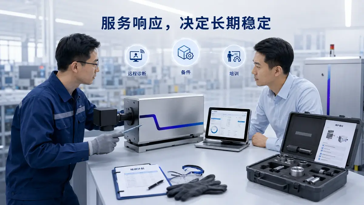 激光打标系统售后服务响应决定长期稳定