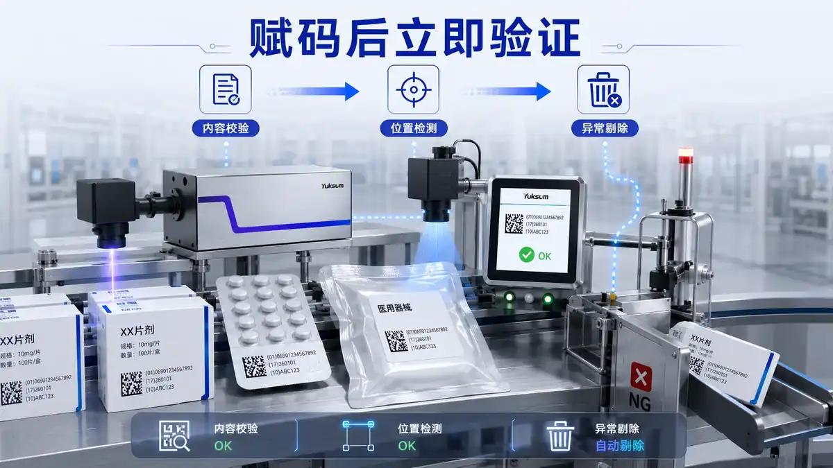 UDI赋码后立即验证