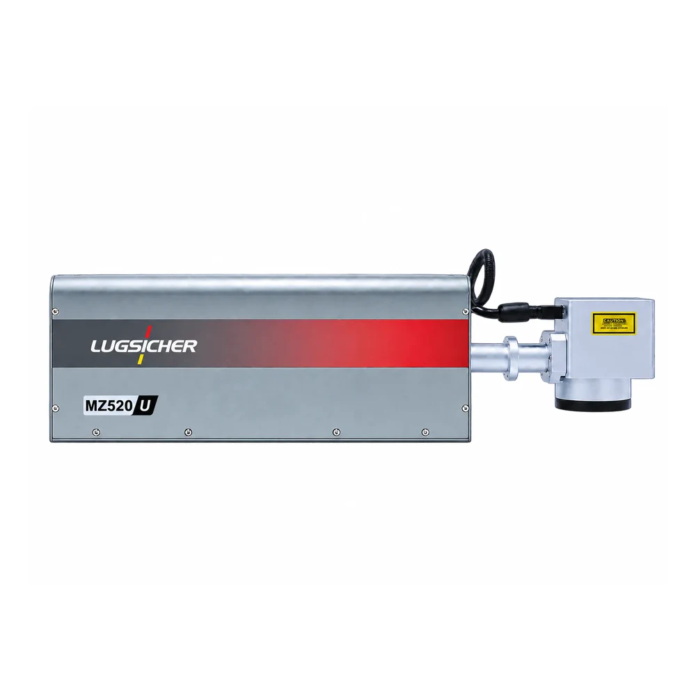 Side view of the MZ520U UV laser egg marking machine